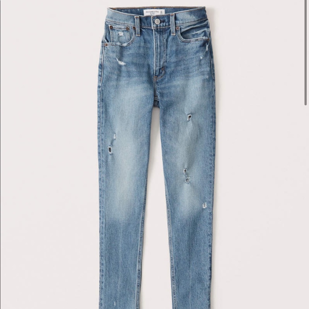 A&F HIGH RISE SKINNY